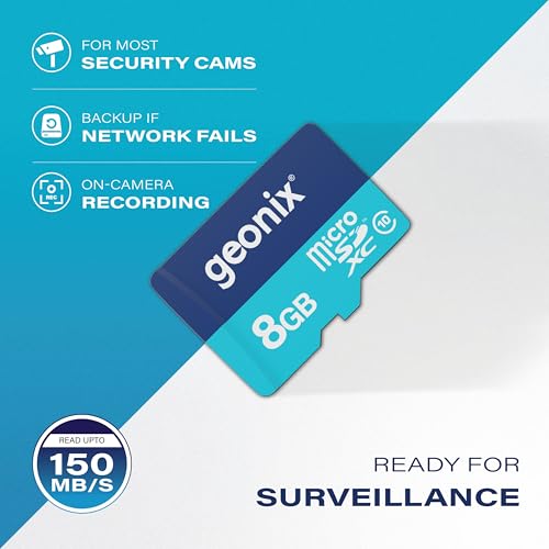 Geonix 8GB MicroSDXC, 150MB/s Read