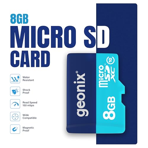 Geonix 8GB MicroSDXC, 150MB/s Read