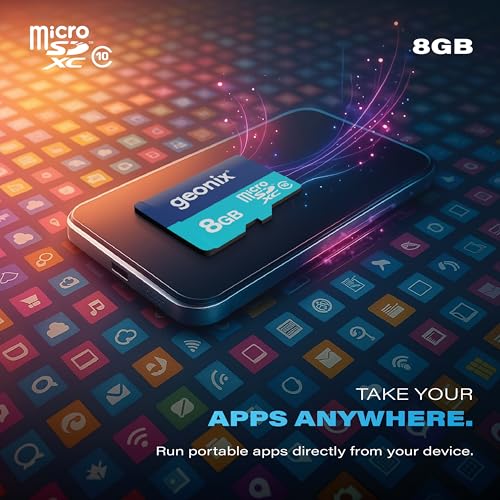 Geonix 8GB MicroSDXC, 150MB/s Read