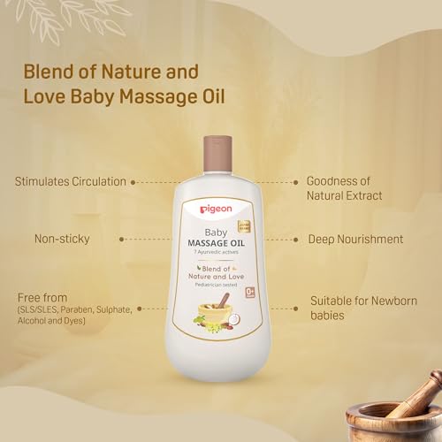 Pigeon Baby Massage Oil