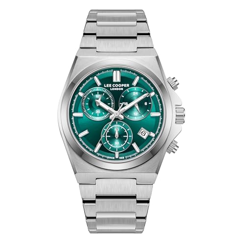 Lee Cooper Automatic Blue Round Dial Men's Watch - LC08188.300