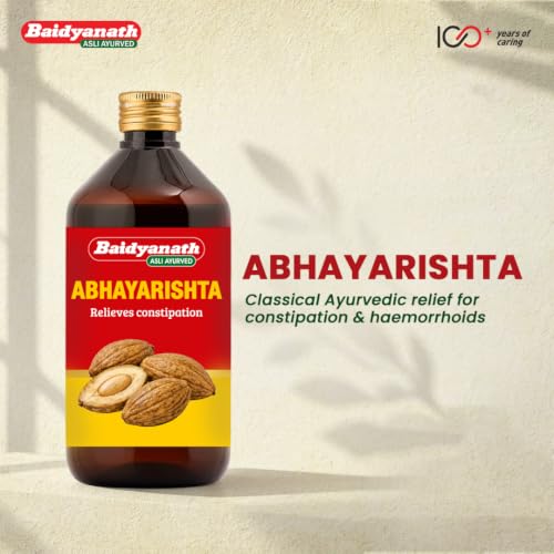 Baidyanath Abhayarishta - Ayurvedic Digestive Tonic 450ml - Image 3