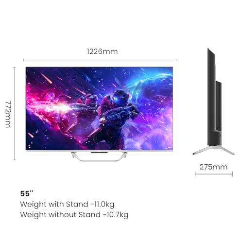 Haier H6E Series 139cm (55) 4K QLED Ultra HD Smart LED Google TV 55H6E - Image 7