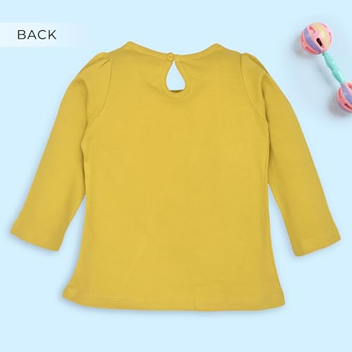 LuvLap Baby Girls 100% Cotton Full Sleeve Girls Top, Pack of 2 - Image 3
