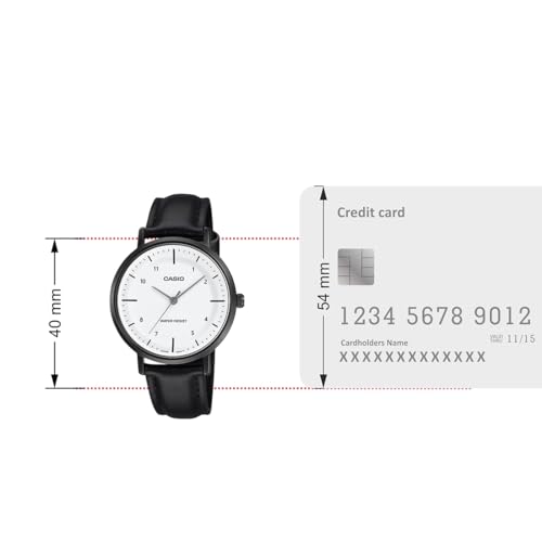 Casio Ladies LTP-VT03BL-7BDF Analog White Dial Women (A2427) - Image 7