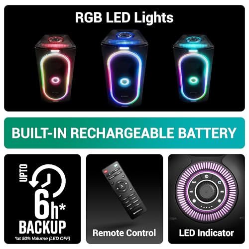 ZEBRONICS ROXOR PRO Party Bluetooth