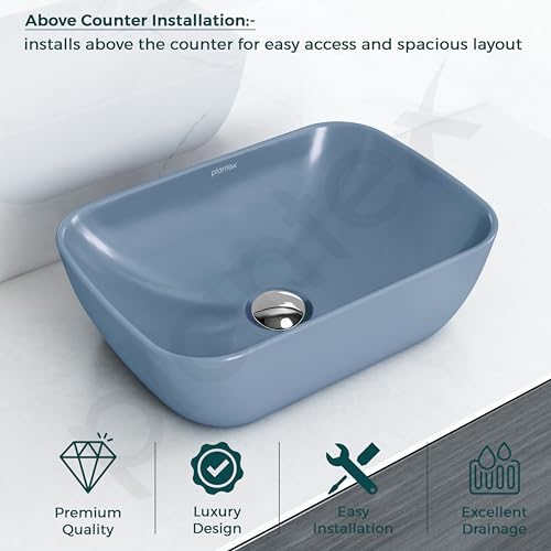 Plantex Ceramic Table Top Wash