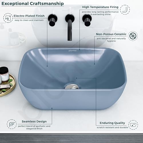 Plantex Ceramic Table Top Wash