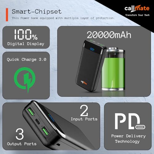 CALLMATE Chargemaster 200 Fast Charing
