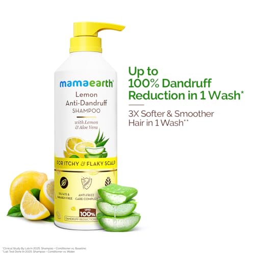 Mamaearth Lemon Anti-Dandruff Shampoo