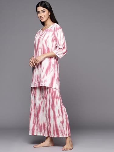 Gerua by Libas Printed Cotton Night Suits | Sleep wear - Image 3
