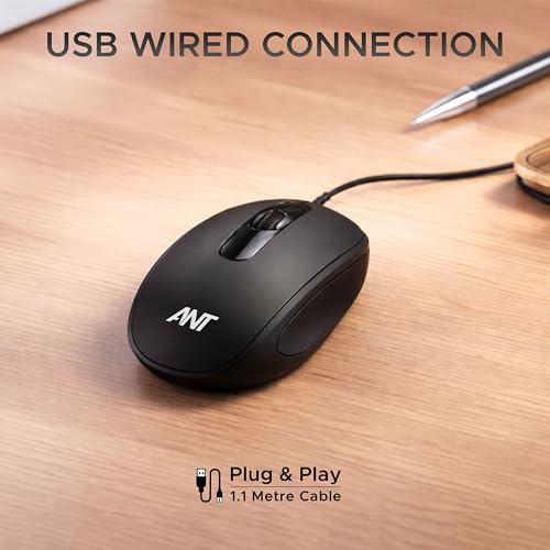 Ant OM120 Wired Optical Mouse