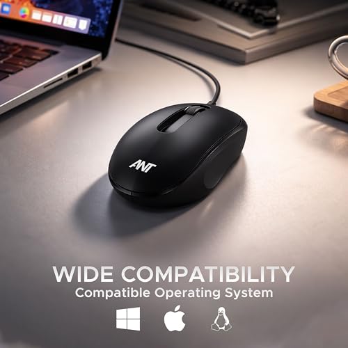 Ant OM120 Wired Optical Mouse