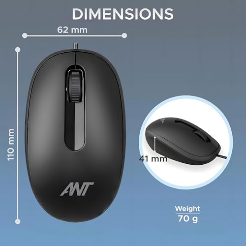 Ant OM120 Wired Optical Mouse