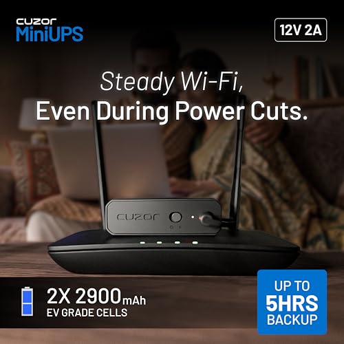 Cuzor Mini UPS 12V Router