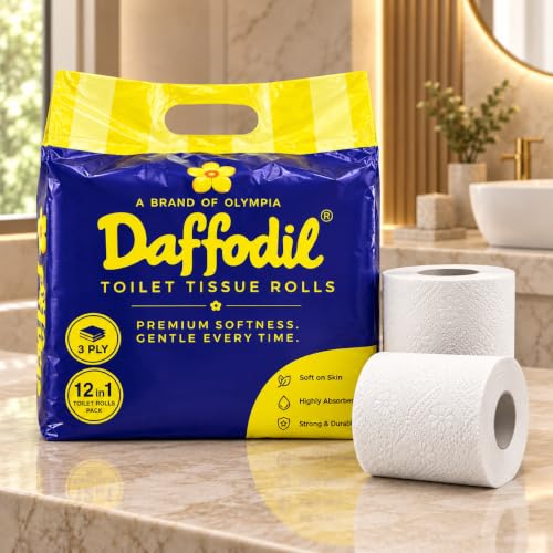 Daffodil 3 Ply Toilet Tissue