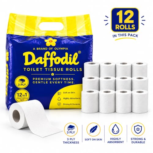 Daffodil 3 Ply Toilet Tissue