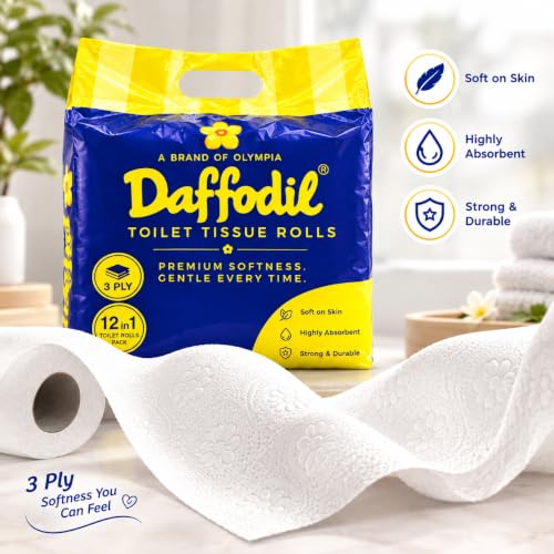 Daffodil 3 Ply Toilet Tissue