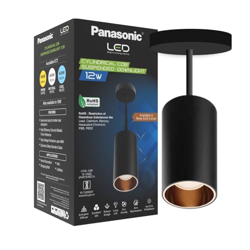 Panasonic 12W Cylindrical Pendant Spotlight