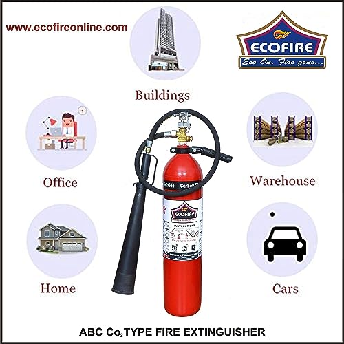 Eco Fire Co2 Type 4.5 Kg Fire Extinguisher (Red and Black) - Image 3
