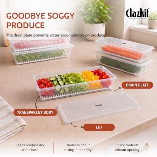 Clazkit Food Storage Containers &
