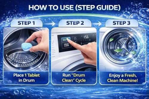 Washing Machine Cleaner Tablets
