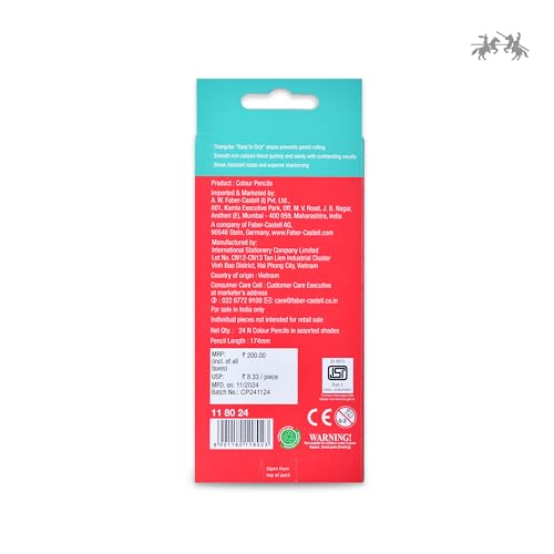 Faber-Castell Triangular Colour Pencil Set