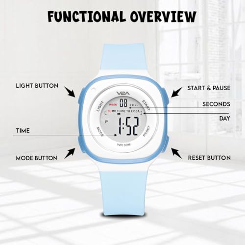 V2A Digital Watch for Girls
