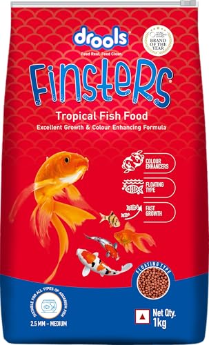 Drools Finsters Tropical Fish Food 2.5mm 1kg Pouch