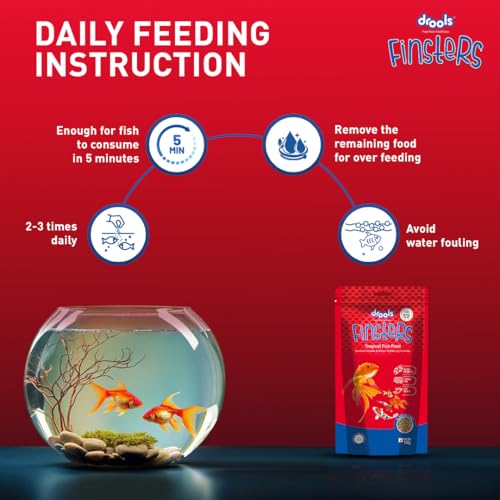 Drools Finsters Tropical Fish Food 2.5mm 1kg Pouch - Image 3