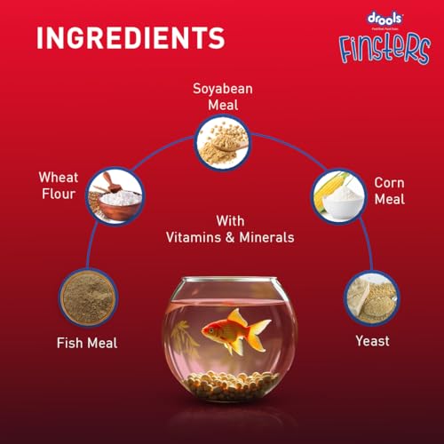 Drools Finsters Tropical Fish Food 2.5mm 1kg Pouch - Image 4