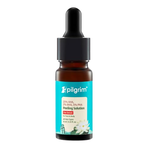 Pilgrim 25% AHA 2% BHA 5% PHA Peeling Solution for Tan Removal - 10ml