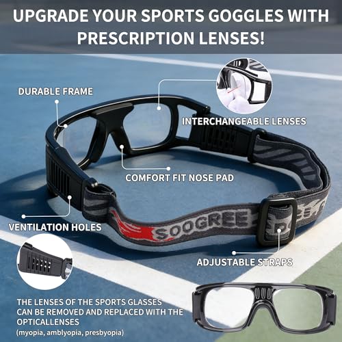 Sports Goggles Glasses Men Racquetball