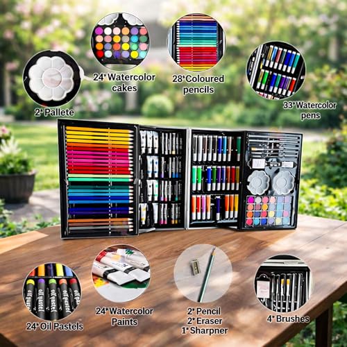WISHKEY 145 Pieces Art Set