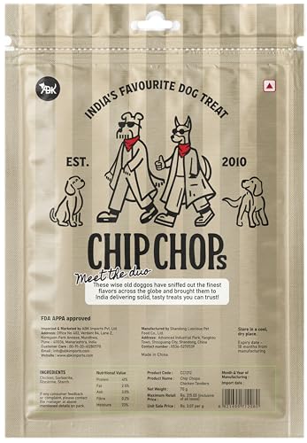 Chip Chops Chicken Tender Dog Treats 70g - Image 3