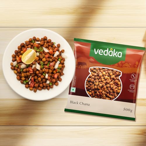 Amazon Brand - Vedaka Popular Unpolished Black Chana, 500 g - Image 5