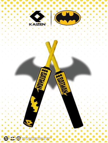 Kaizen Batman Cricket Bat, Black
