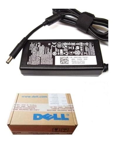 Dell Original 65W 19.5v 4.5mm Pin Laptop AC Adapter-Black (Part Code MGJN9)
