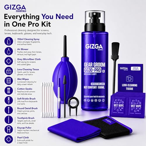 Gizga Essentials 11-in-1 Laptop Cleaning
