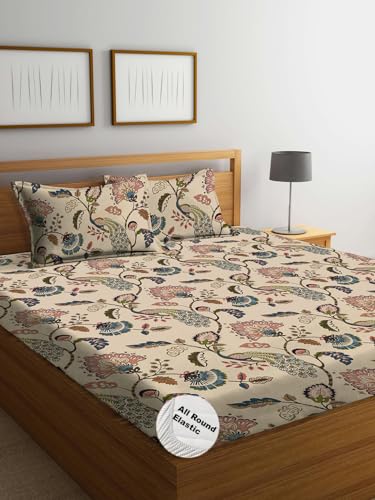 DECOMIZER Cotton Elastic Fitted Printed