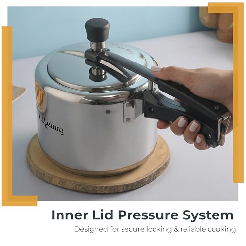 Lifelong 2L Stainless Steel Pressure