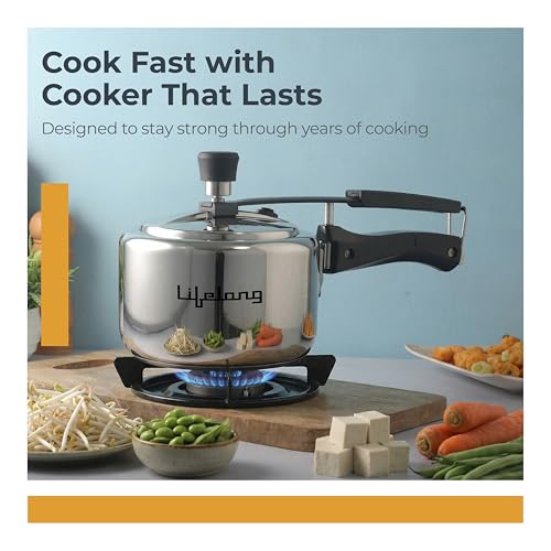 Lifelong 2L Stainless Steel Pressure