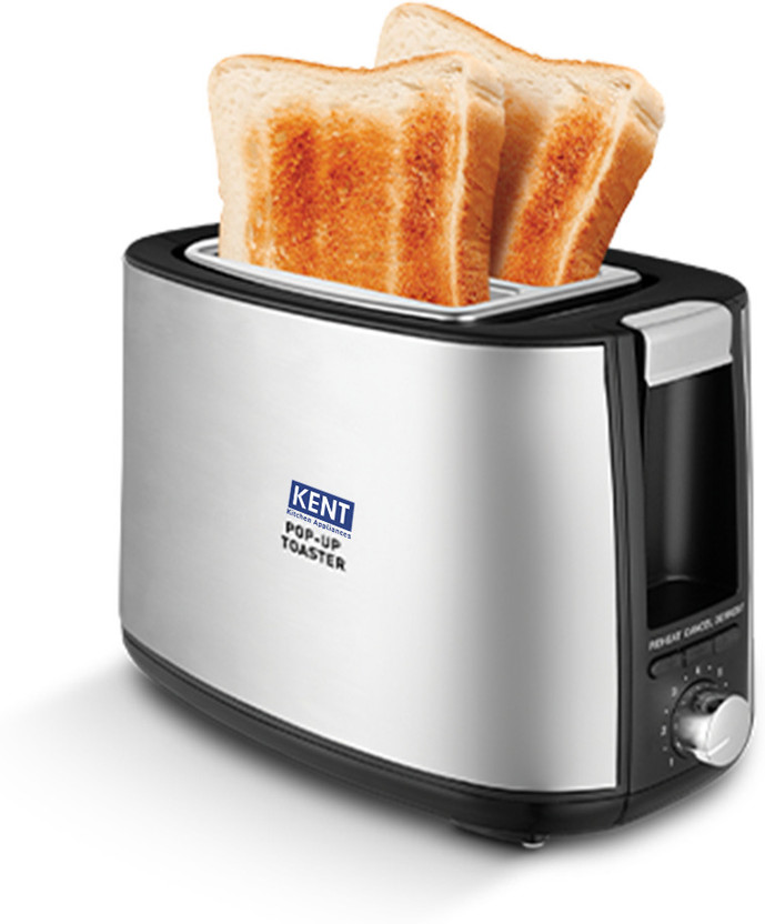 KENT Pop Up Toaster SS| Automatic Pop Up|7 Browning Modes|Removab...more