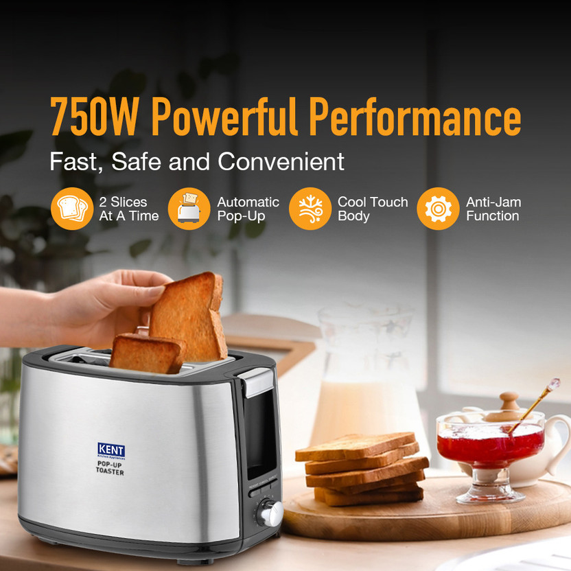 KENT Pop Up Toaster SS