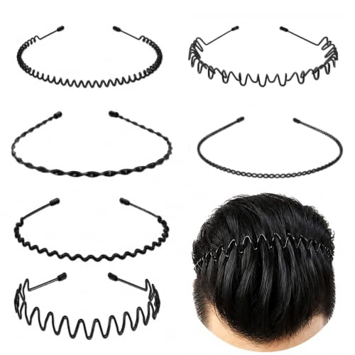 Black Metal Hair Band