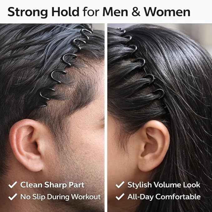 Black Metal Hair Band