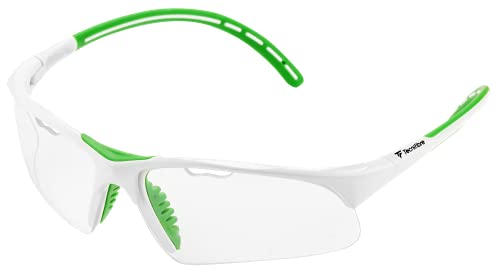 Tecnifibre Squash Eyewear (White/Green)