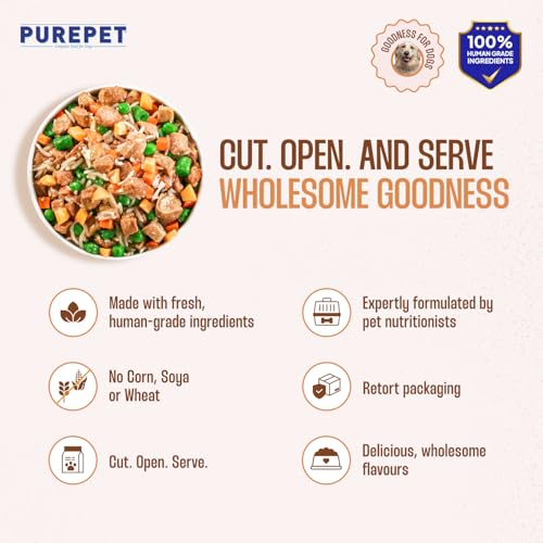 Purepet Fresh Dog Food Chicken