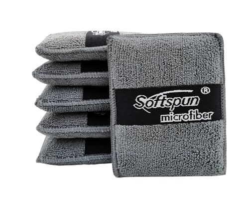 SOFTSPUN Microfiber Reusable Square Polishing