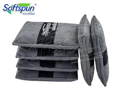 SOFTSPUN Microfiber Reusable Square Polishing